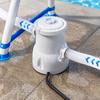 Above Ground Pool Filter Pump for Pools, 330 GPH 16W Water Small Swimming Kit Kit, Inflatable System Circulation & Filtration Cartridge