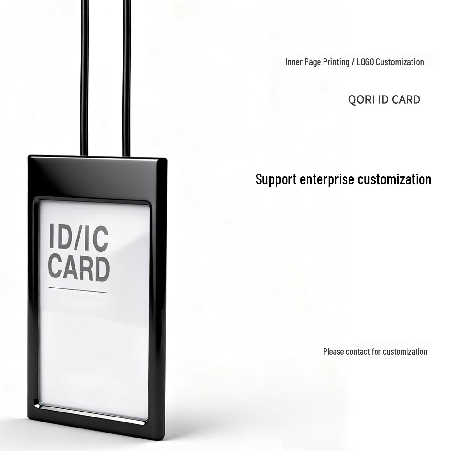 Premium Retractable ID Badge Holder with Lanyard for Students and Employees