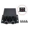 Subwoofer Bass Remote Volumes Control Knob Levels Frequency Equalizer for Car Amplifier Earbud