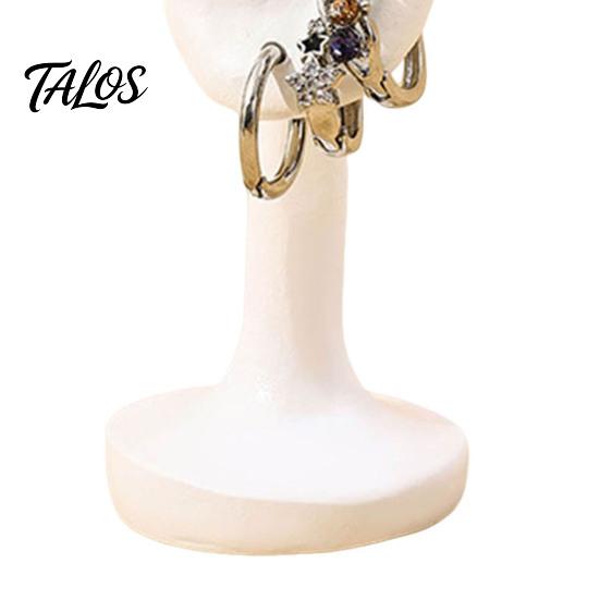 Talos Human Ear Earrings Holder, 3D Printed Earring Stand, Shape Jewelry Hanger Display Stand for Dresser Countertop