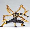 Revoltech Amazing Yamaguchi Iron Spider Action Figure Peter Red Gold Statue Model Collectible Toy For Kids Gift