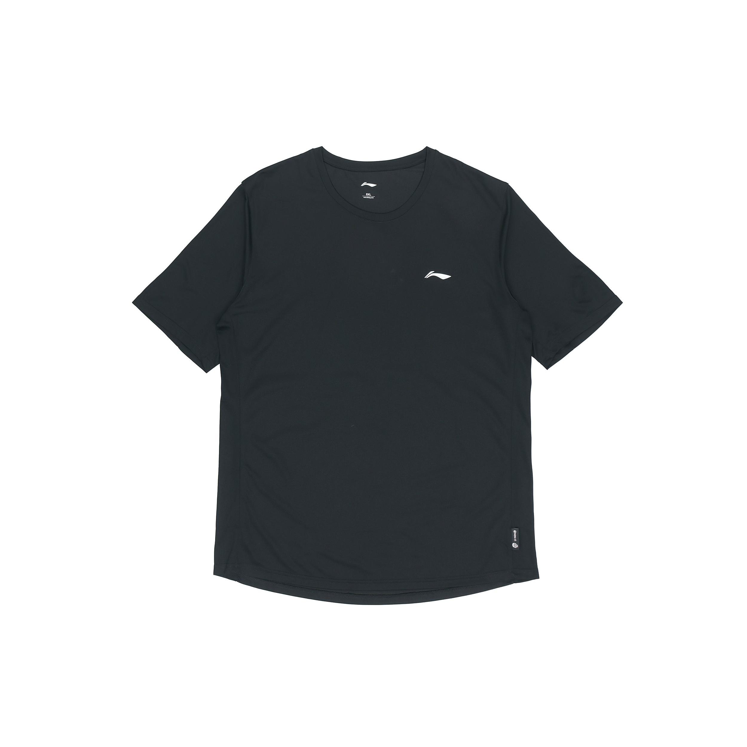 Li-Ning Small Logo Quick-Drying T-shirt  Black  Men s AHSR591-2 M