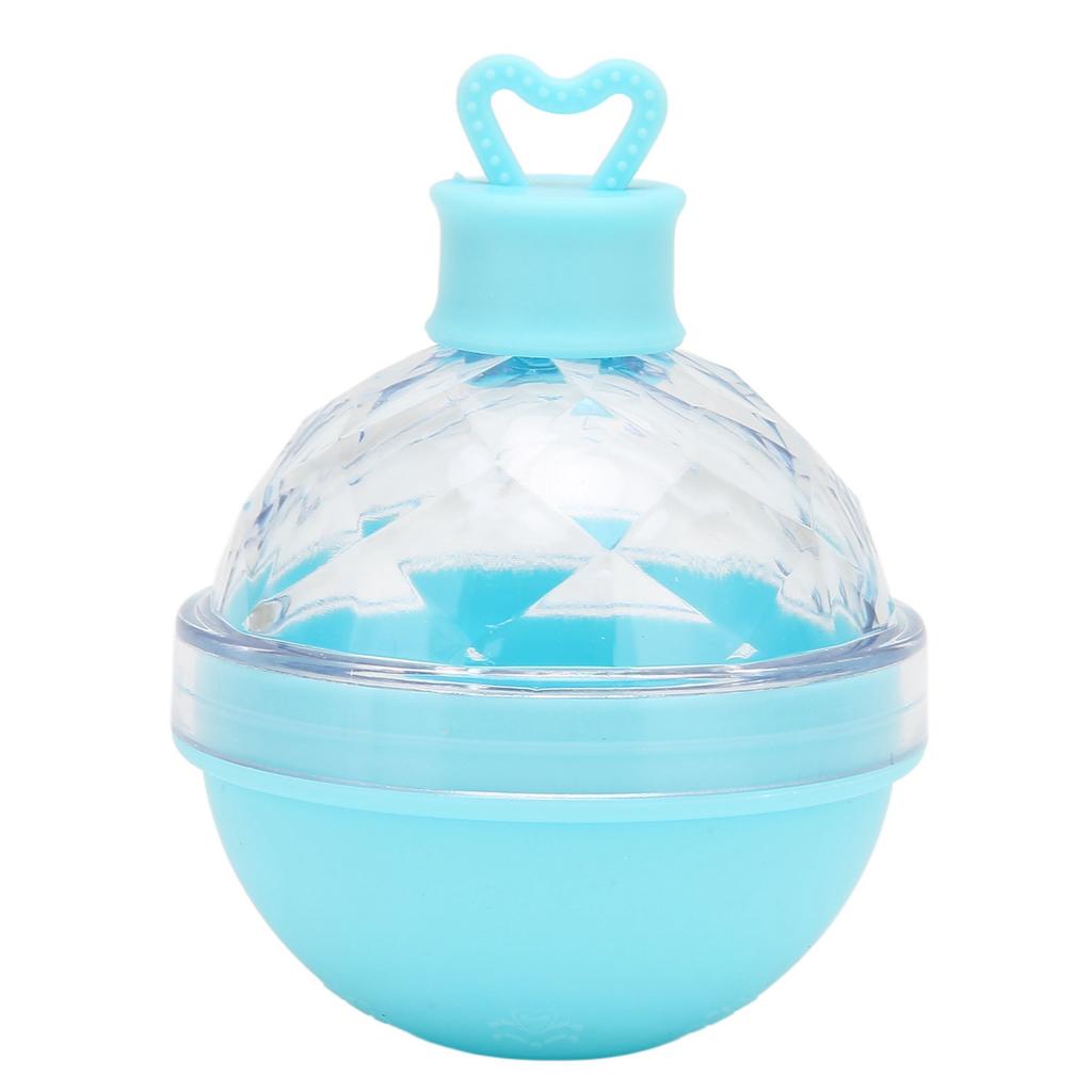 Ice Ball Mould Soft Bottom Cute Shape Round Ice Mold Maker for Wine Coffee Fruit Tea Blue