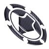 For Kawasaki Ninja ZX10R ZX14 ZX6R ZZR600 Z750 Motorcycle Fuel Gas Tank Cap Covers Pad Stickers Protector Carbon Fiber