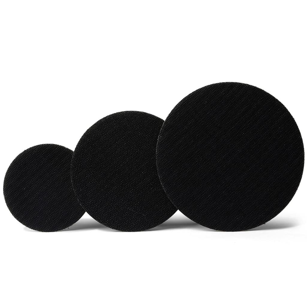 2 Pieces 5'' Hook and Loop Backing Pads 5/16"-24 Threads Sanding Pad Angle Grinder Accessories Sanding Buffing Polishing