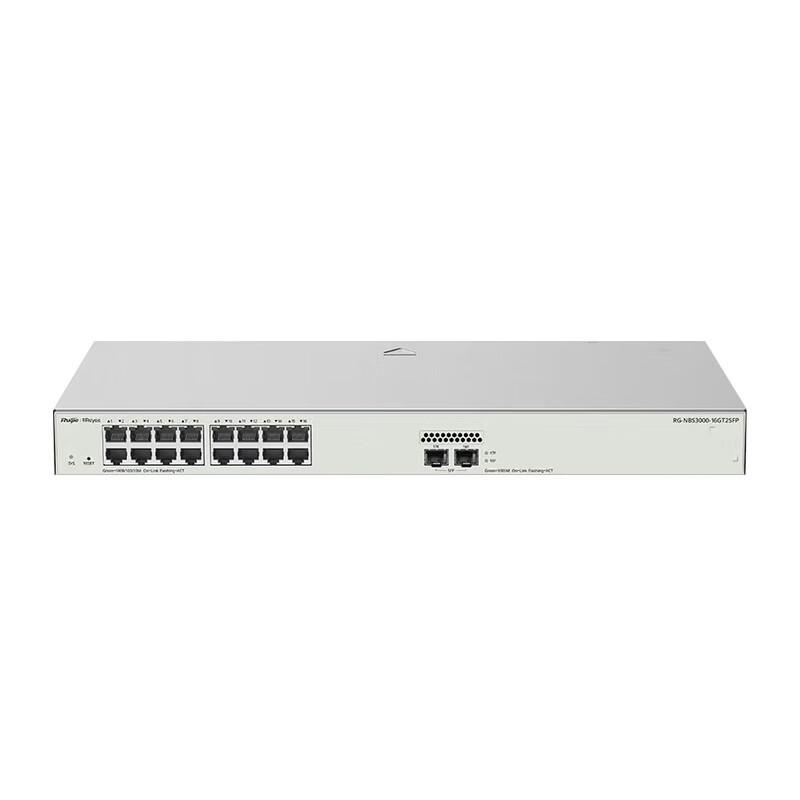 Ruijie RG-NBS3000-16GT2SFP 16-Port Gigabit Managed Layer 2 Switch