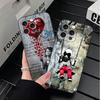 B-Banksy Art Graffiti Artist Soft Phone Case for iPhone 16 16E 17 Air 15 Pro Max 14 Plus 13 Mini 11 12 7 Black Cover Back Shell