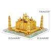 Abstract Building Ornament Souvenir Building Tai Mahal Model Statue Miniatures Decor Artistic Craft for Home Decorations