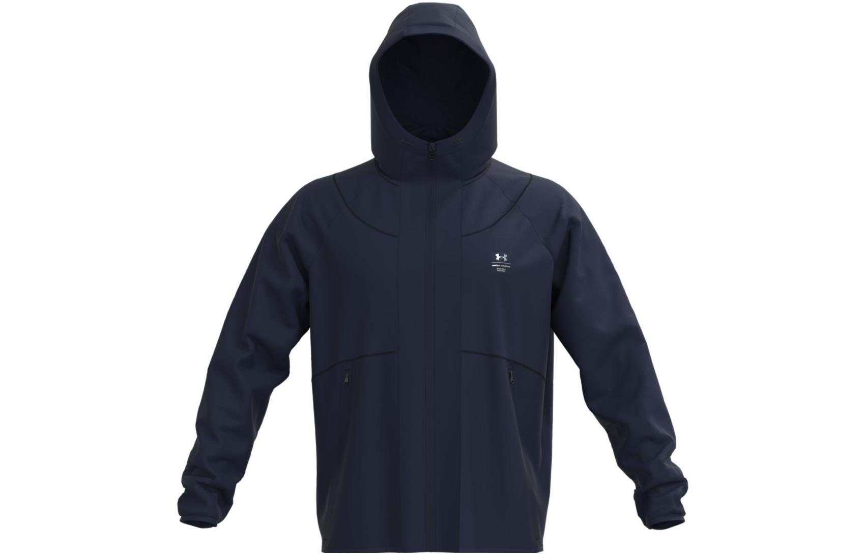 Under Armour Jackets Men s Blue Hooded Moderate Other 1373806-410 L