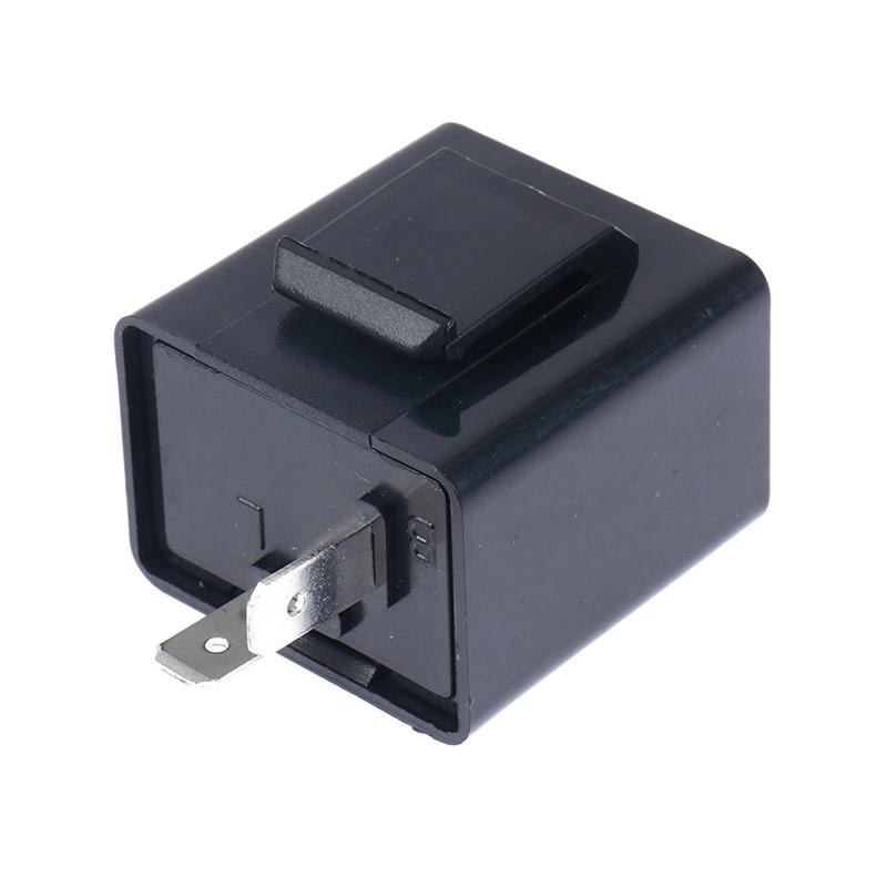 2 Pin Motorcycle Led Flasher Relay 12V Turn Signal Light Blinker Flasher Relay