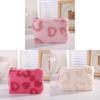 Plush Girl Heart Storage Makeup Bag Travel Organizer For Girls