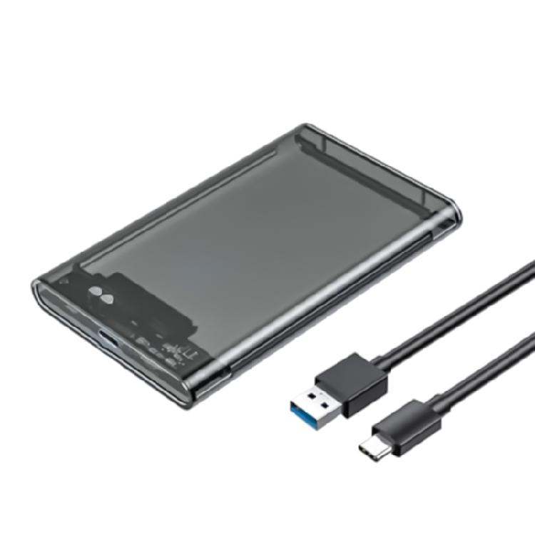 Modern 2.5Inch External Enclosure for 2.5In HDD with Shockproof Design and Not Required Tool Wide Compatibility