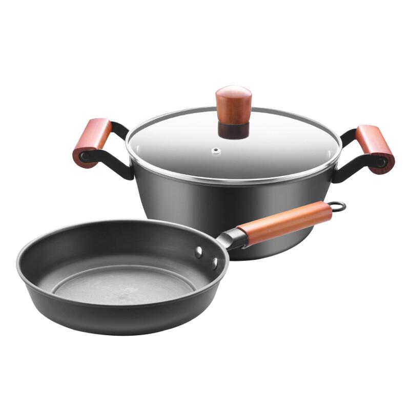 Kangbach Linster Iron Pot Set, 2-Piece