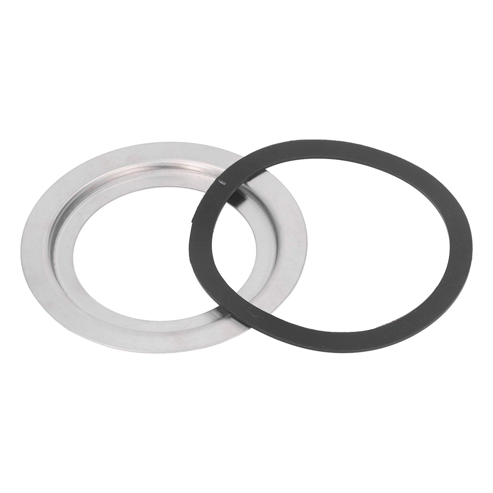 

140mm Food Waste Disposer Adapter 140 to 110mm Diameter Stainless Steel Sink Food Waste Disposer Adapter