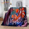 29 Style Cute Finding Nemo Cartoon Sea World Blanket,Flannel Soft Throw Blanket for Home Bedroom Bed Sofa Picnic Office Kid Gift