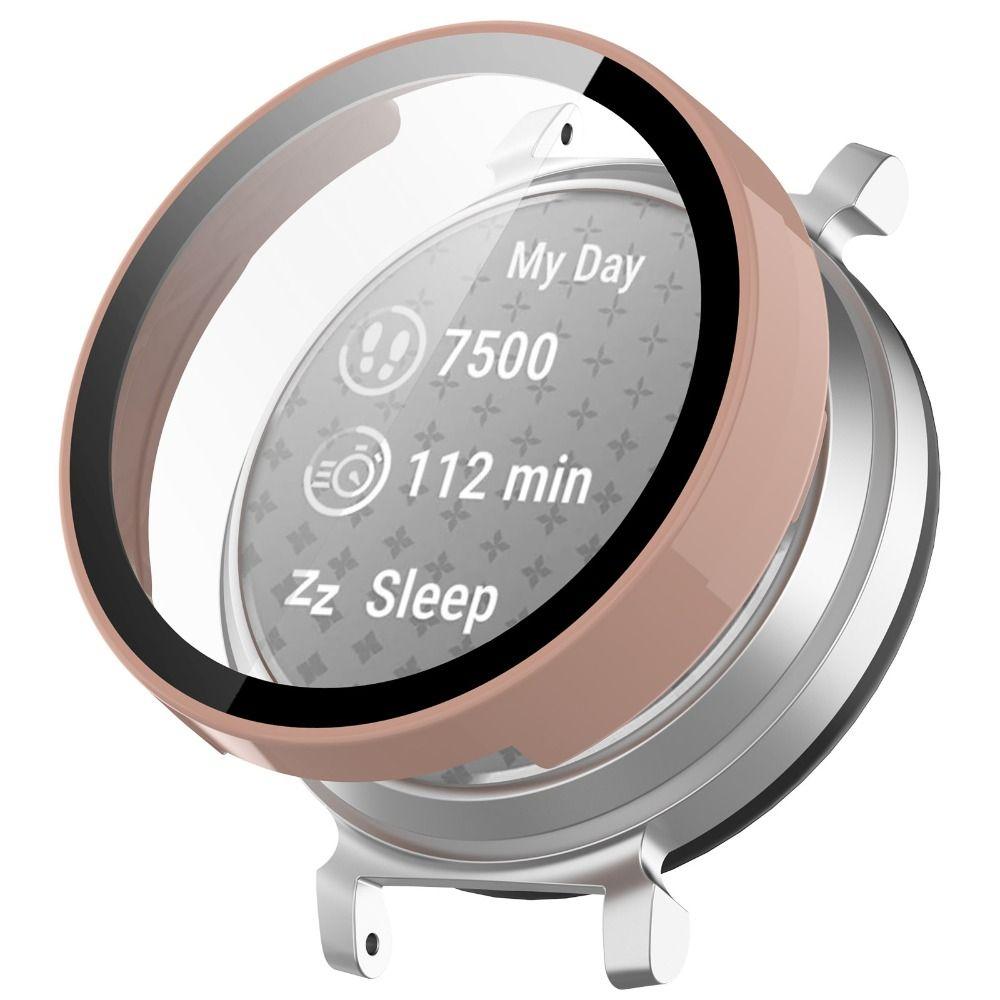 PC+Tempered Screen Protector Smart Bumper Shell New Protective Case for Garmin Lily 2