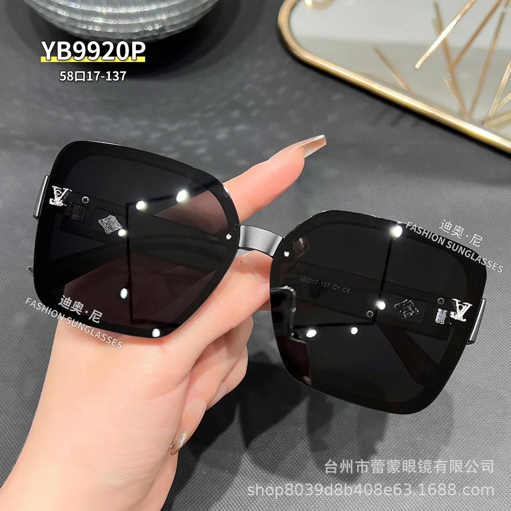 2025 New Fashion Sunglasses Women Luxury Polarized Sun Glasses Ladies Men Vintage Square Big Frame Eyewear Designer Oculos UV400