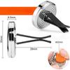 Refillable Car Air Freshener Smell Perfume Diffuser Clip Auto Vent Essential Oil Stainless Steel Locket Interior Accessories
