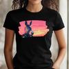 T-Shirt Frauen Esel als Polizist Motiv Baumwolle Größe XS bis 3XLWird in neuem Fenster oder Tab geöffnet