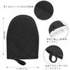 Kitchen gloves, pot holders, heat-resistant oven mitts, 2 heat-resistant mitts, 2 silicone trivets, 2 wall hooks