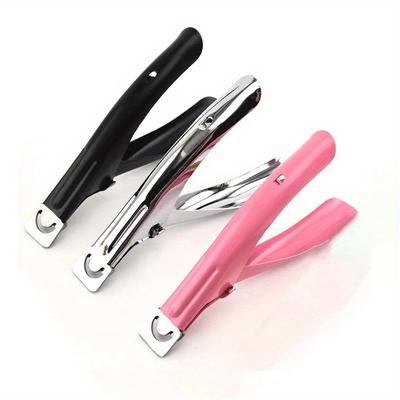 1pc Professional Nail Capsule Cutter U-Shaped False Acrylic Nail Tips Cutter Stainless-Steel Cut Trimmer Manicure Scissors