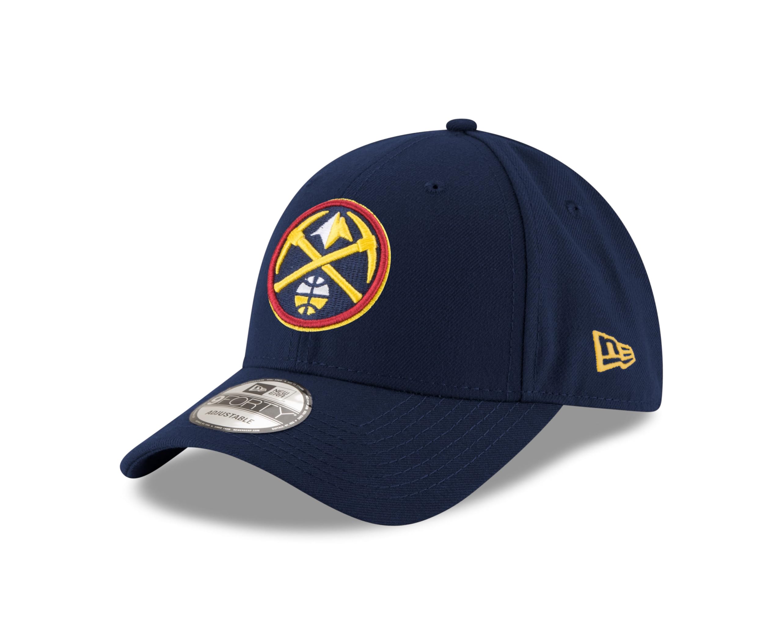 

New Era Denver Nuggets The League 9FORTY Adjustable Hat, Navy