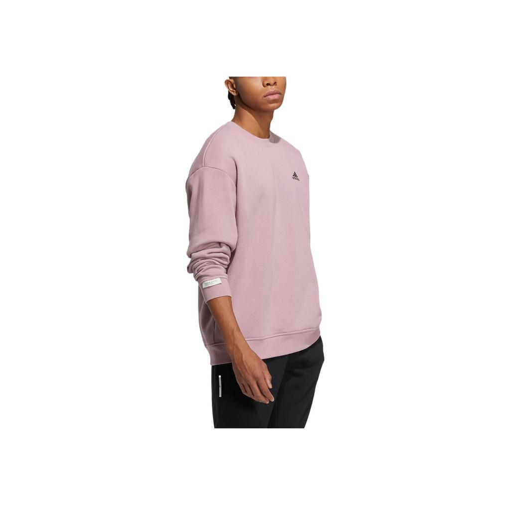 New Adidas Label Sweatshirts Unisex Light Purple IB2715