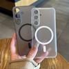 Slim Matte Magnetic For  Case For Samsung Galaxy S26 S2 S24 S23 FE Ultra Plus Translucent TPU Soft Protect Cover