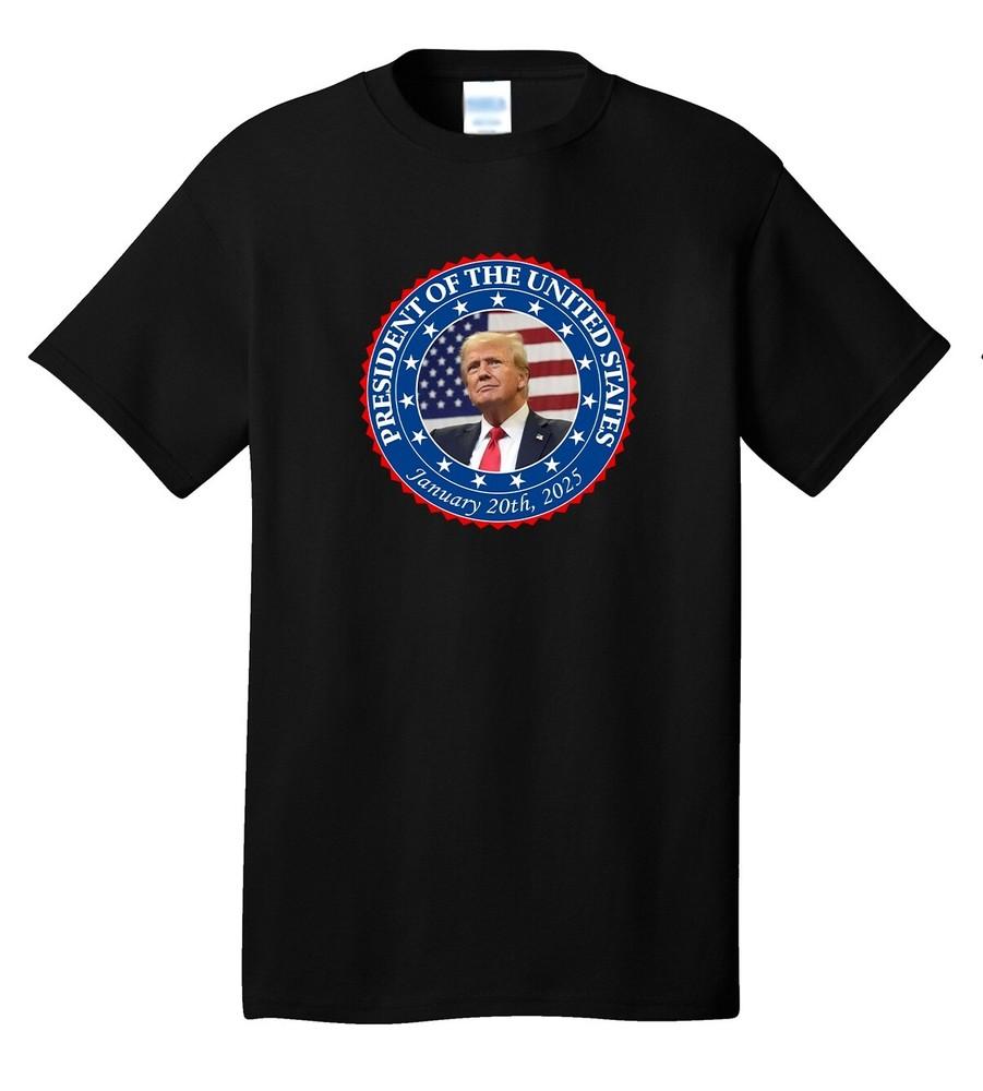 Trump Inauguration 47th President 2024 Election T-Shirt Tee MAGA Republican Unisex T-Shirt S