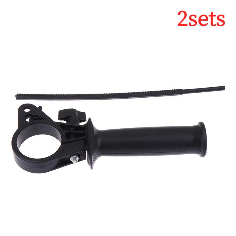 

Electric Drill Electric Hammer Handle Inner Ring 41-44mm Hammer Handle With 175mm Ruler Depth Gauge Power Tool Accessories