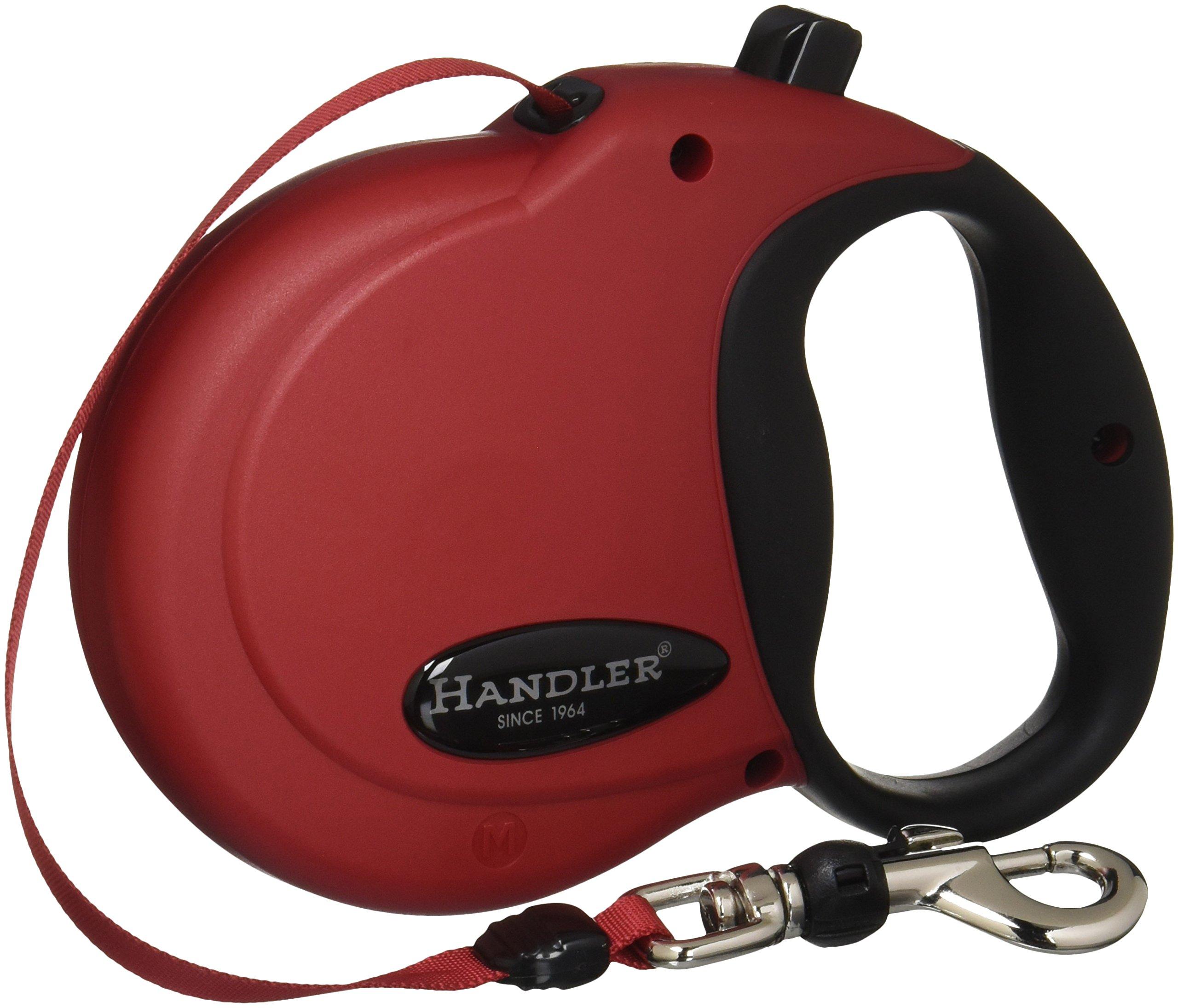 

Handler Retractable Lead M medium to large Red (for dogs) красный