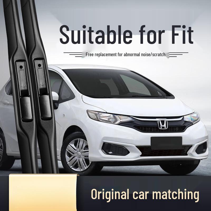 

Honda Fit Front Wiper Blade Rubber Strip for 2014-2018 Models - Third Gen Special 21-24 Fit [Rear Wiper Single]