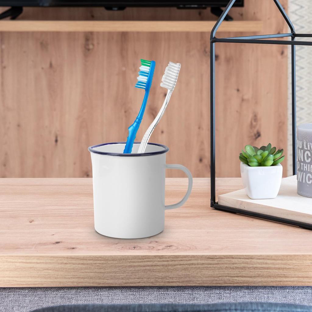 EXCEART Enamel Measuring Cup, Wear-Resistant, Simple Design, for Kitchen and Laboratory Use