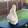 3D Printed Ghost Statues with Large Buttocks, Halloween Witch Ghost Ornaments, Home Decorations, Halloween Party Decorations