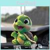 Adorable Cartoon Acrylic Turtle Pendant For Car Interior Decoration With Colorful Design