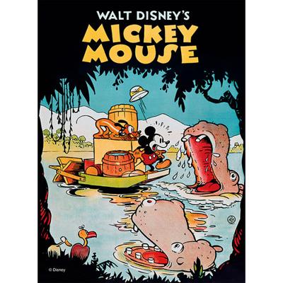 Mickey Mouse Conheça o Hipopótamo Quebra-cabeça Disney Animation 500 peças, quebra-cabeça coreano popular