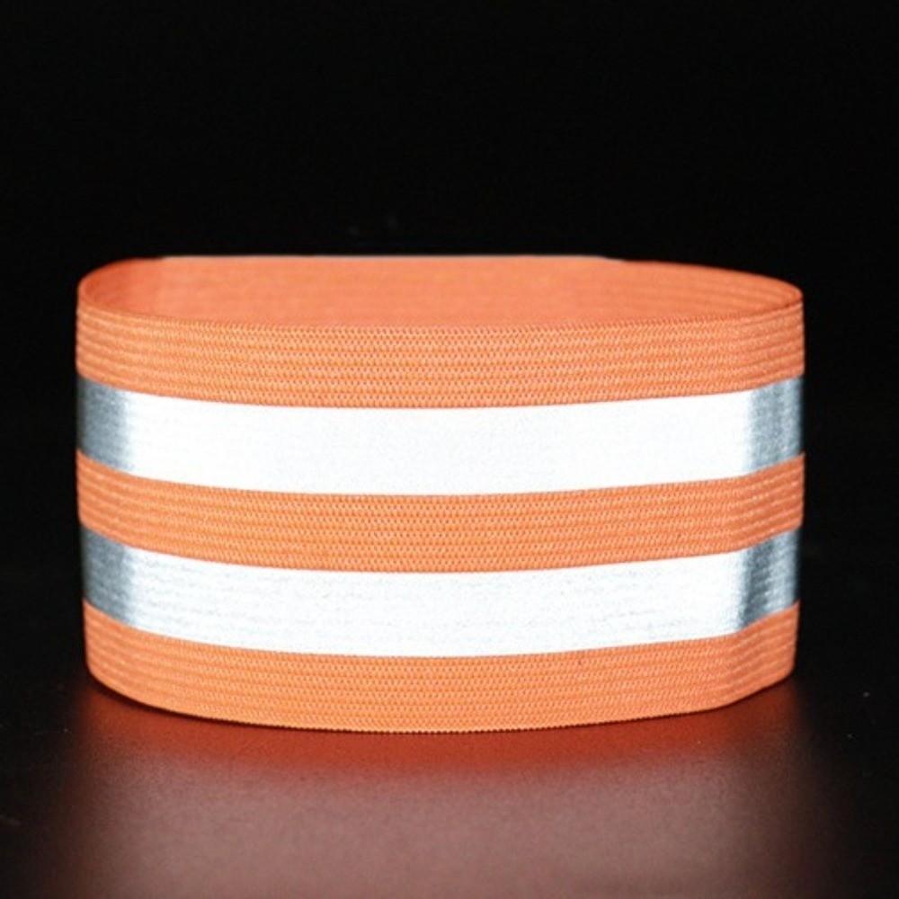 6Pcs Warning Reflective Bands Elastic Wrist Ankle Straps Running Reflective Arm Bands Construction