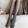 1 Pair Of Black Women'S Thin Tight Elastic Leggings In Stock