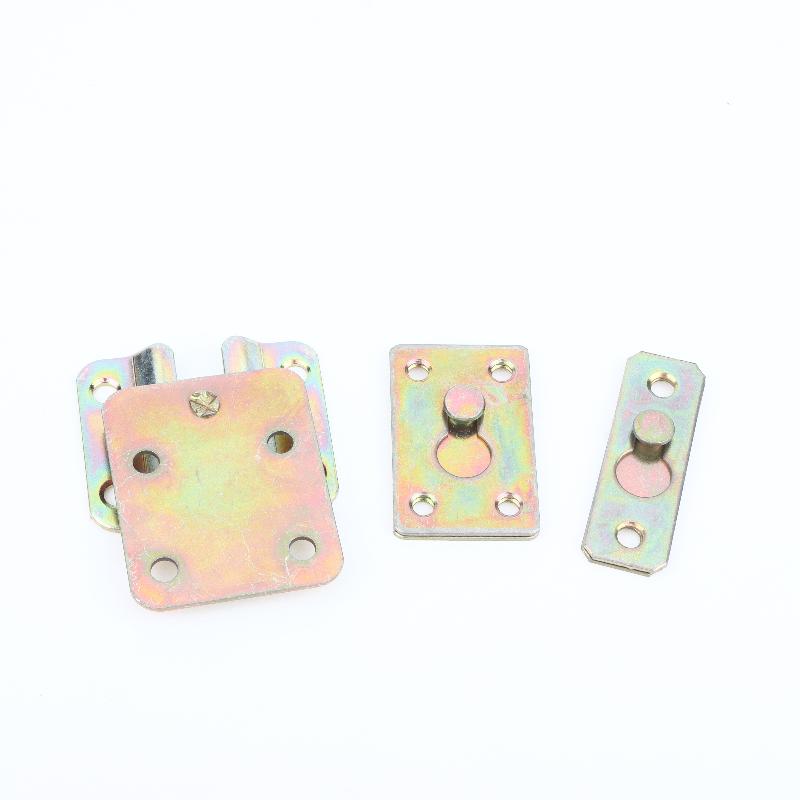 1 set Järnkrok Upp Träsängbeslag Kopplingar Sängfästen Ramförbindning Möbelgångjärn Beslag Koppling Lås