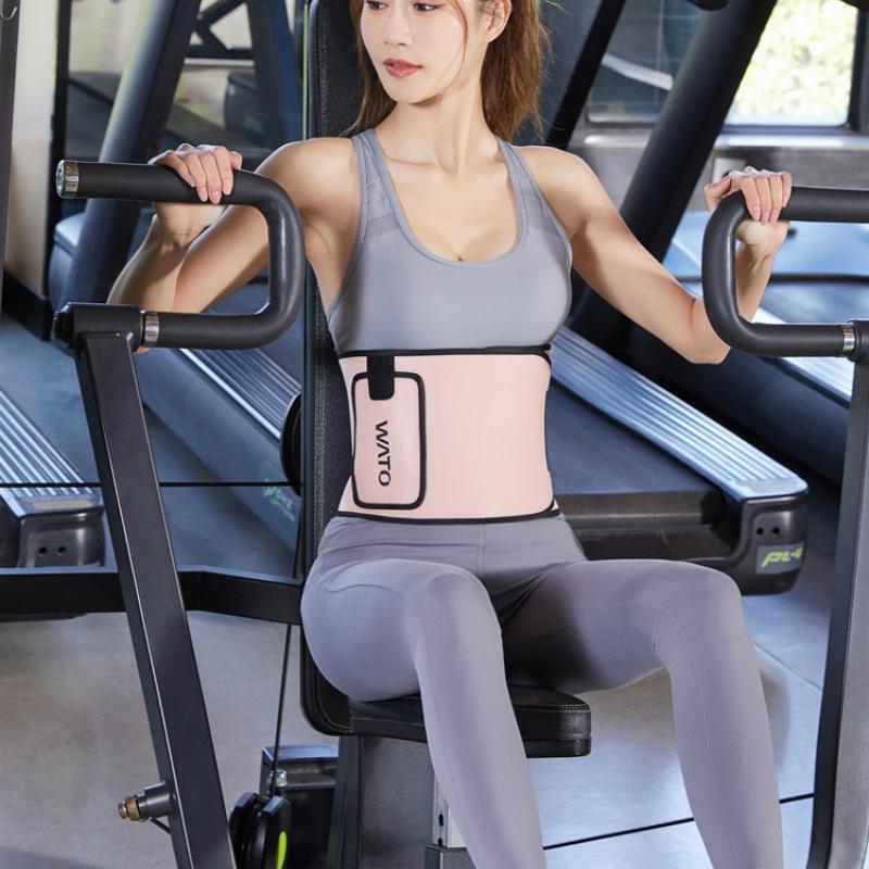 Sweat Waist Trimmer Women Men Waist Slimmer Sweat Belts Weight Loss Belt Gym Waist Trainer Body Shaper Sweat Belt