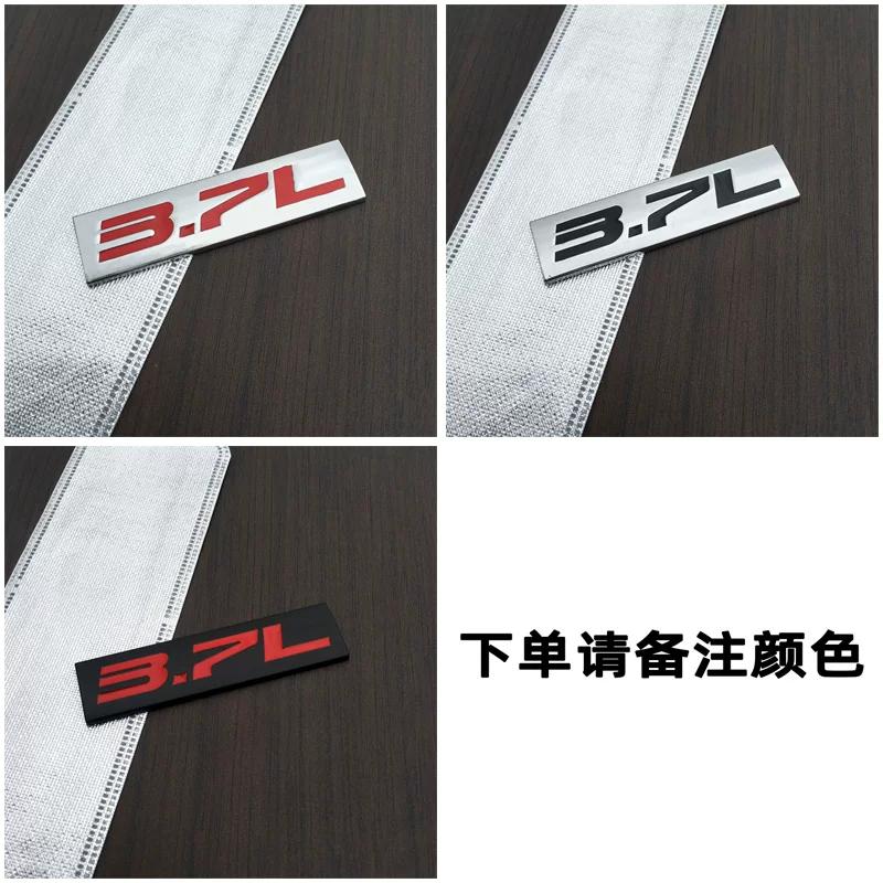Car three-dimensional displacement car logo 1.8L2.0L2.4L3.6L5.7L6.4L4.0L displacement tail label metal car logo