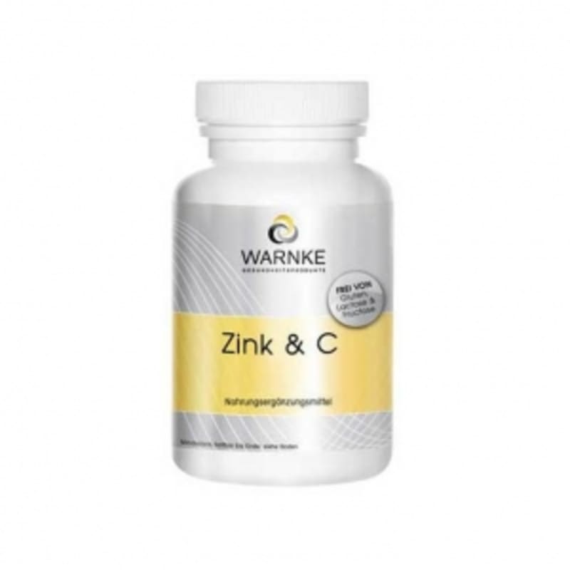 

Warnke Zinc & Vitamin C 100 Capsules