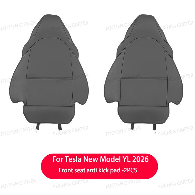 For Tesla ModelYL2026 LeatherTrunk Mat Full Coverage Waterproof Non-Slip Seat Backrest Protective Pad Cargo Liner Anti Dirty Mat