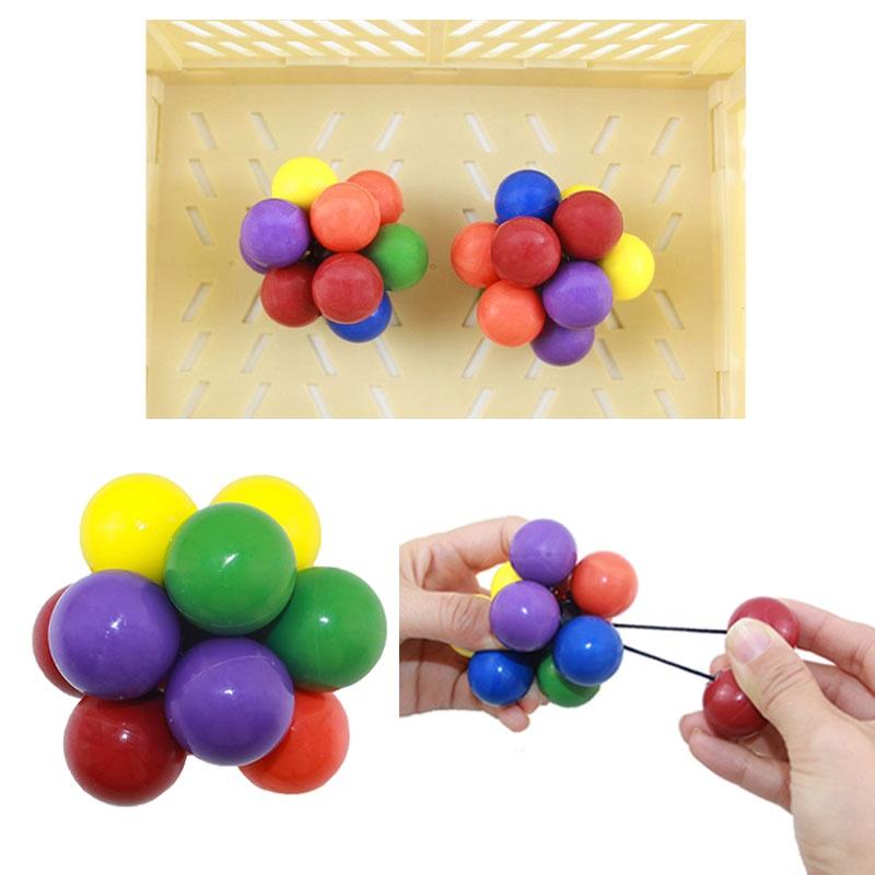 Multifunctional Magic Ball For Stress Relief And Brain Exercise Plastic Material