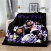 Rapper rod wave printed blanket Warm Flannel Blankets Soft and Comfortable blanket Home Travel Blanket bed linings Birthday Gift