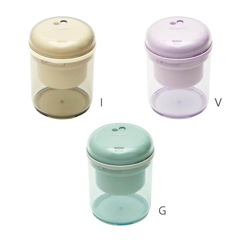 Sonic Libigaku Freaky Electric Pencil Battery-Operated Sharpener, Violet, LV-1713-V