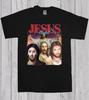 Funny Jesus Christ Heavy Metal 90s Bootleg Style Christian Unisex T-Shirt