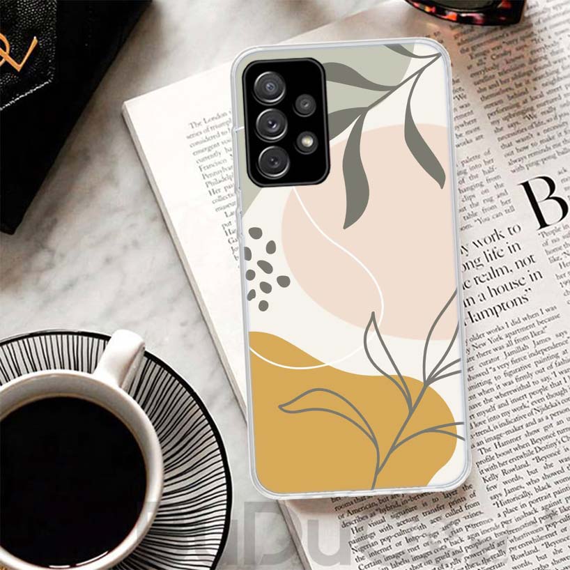 Abstract Women Face Line Cover For Samsung Galaxy A51 A50 A71 A70 Phone Case A21S A31 A41 A10 A20E A30 A40 A01 A11 A6 A7 A8 A9 C