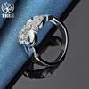 925 Sterling Silber AAA Zirkon Herz Ring Schmuck