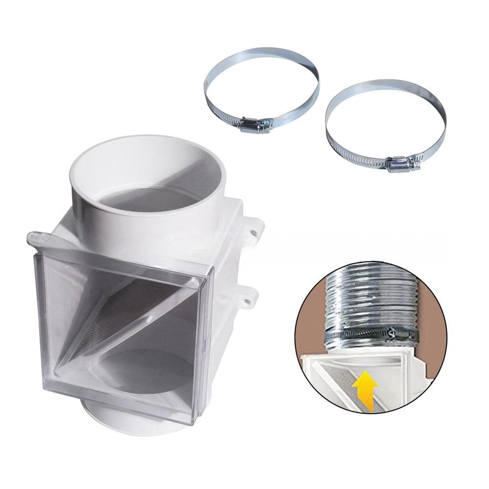 Kunststoff Flusensieb Ersatz für Trockner Abluftschlauch Für Heim Elektrotrockner Maschensieb Fänger für Flusen und Ablagerungen